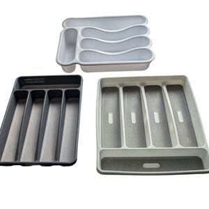 Set of 3 drawer organizers